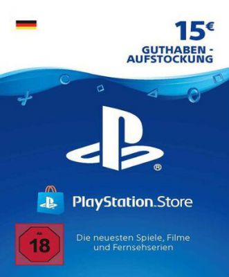 PlayStation Network Card (PSN) ?€15 (German)